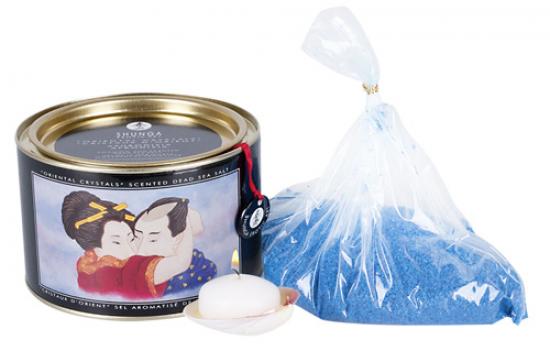 Shunga Aphrodisia Badesalz - blau orientalisch - 600g