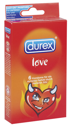 Durex Love 6er - Farbe: transparent - Menge: 6St�ck