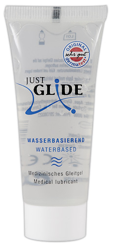 Just Glide Waterbased - Farbe: transparent - Aroma: ohne - Menge: 20ml