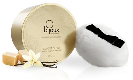 bijoux Body Powder - Farbe: gold - Aroma: Karamell  - Menge: 45g
