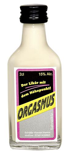Orion Orgasmus Sahne-Likr - Farbe: braun - Aroma: ananas/cocos - Menge: 20ml
