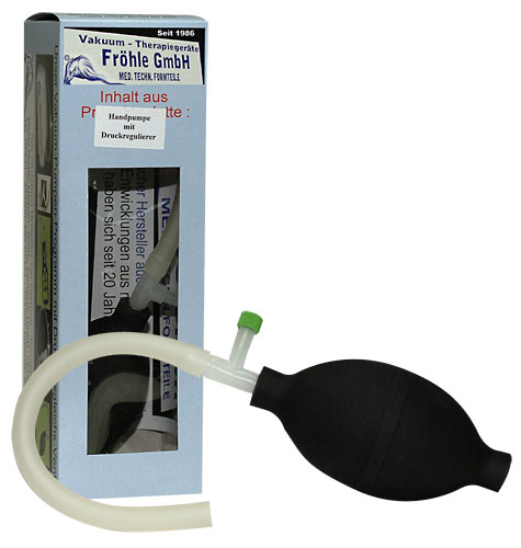 Frhle Vakuumpumpen HIT 21 Handpumpe Scherengriffpumpe Kolbengriff-Pumpe Elektrisch - Variante: Frhle Handpumpe Farbe schwarz