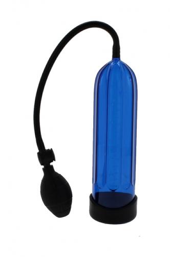 Sweet Smile Penispumpen Impotenzhilfe Glow in Dark Trojan Bathmate Hydropumpe Elektrische Stiff & Strong - Auswahl: Penispumpe blau