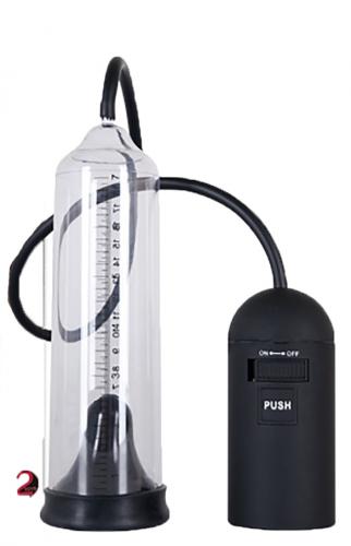 You2Toys Penispumpen Impotenzhilfe Glow in Dark Trojan Bathmate Hydropumpe Elektrische Stiff & Strong - Auswahl: Elektrische transparent