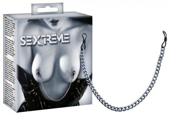 Sextreme Metall-Busenkette - Farbe: silber - Menge: 1Stck
