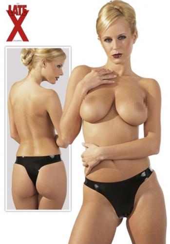 LATE X Latex Rio schwarz S-L