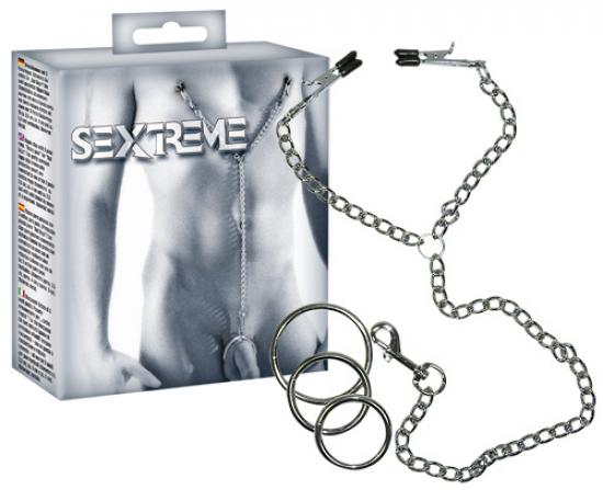 Sextreme Zaumzeug f�r Ihn - Farbe: silber