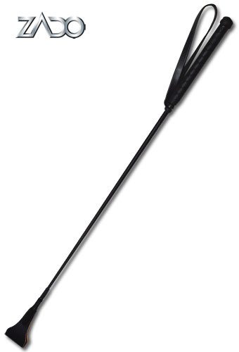 Zado ZADO Leder-Gerte 65 cm lang - Farbe: schwarz - Gr��e: unisize