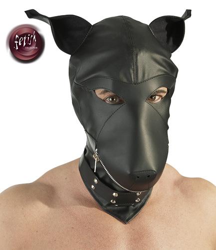 Fetish Collection fetish Collection Dog Mask - Farbe: schwarz - Gr��e: S-L