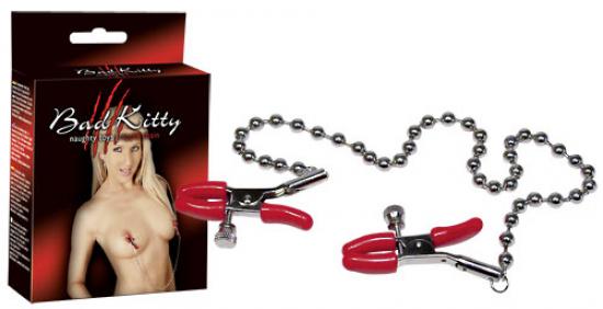 Bad Kitty Nipple Chain - Farbe: silber