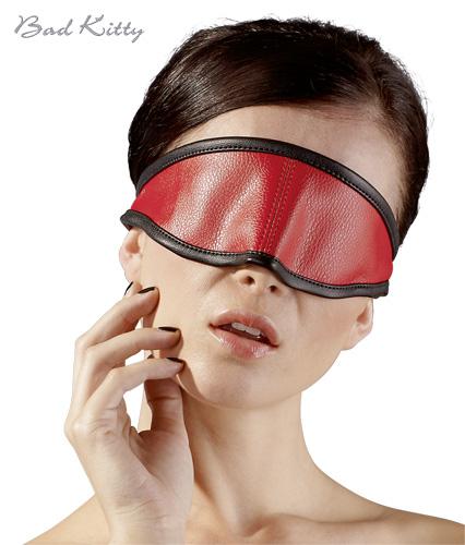 Augenmaske - Farbe: rot