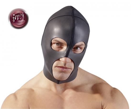 Bad Kitty Kopfmaske - Farbe: schwarz