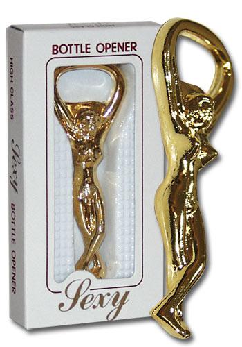 Markenlos Flaschen�ffner - Farbe: gold
