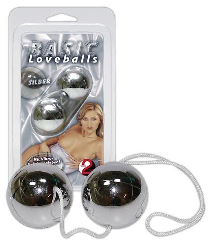You2Toys Basic Loveballs - Farbe: silber