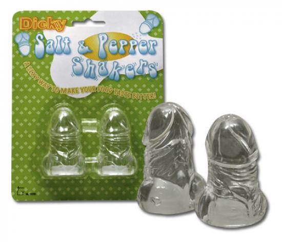 Salz- und Pfefferstreuer - Farbe: transparent - Menge: 1Paar