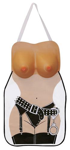 Markenlos Straps-Schrze - Farbe: hautfarben