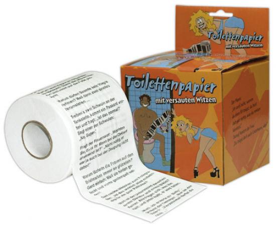 Markenlos Toilettenpapier - Farbe: wei� - Menge: 1St�ck