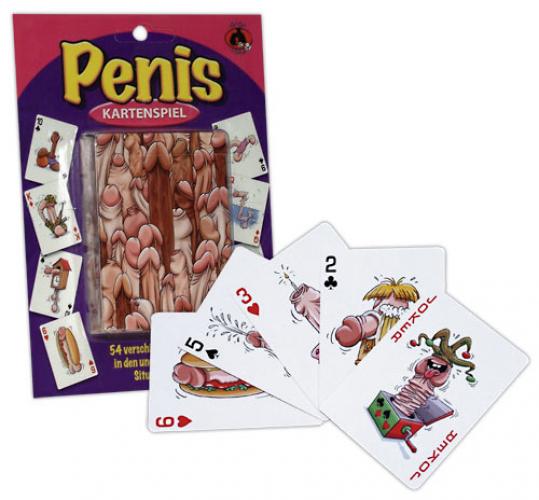 Markenlos Kartenspiel Penis - Menge: 1St�ck