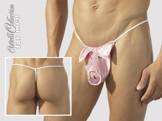 Markenlos Herren String 