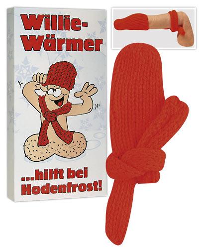 Maennerhelden Willie W�rmer - Farbe: rot - Menge: 1St�ck