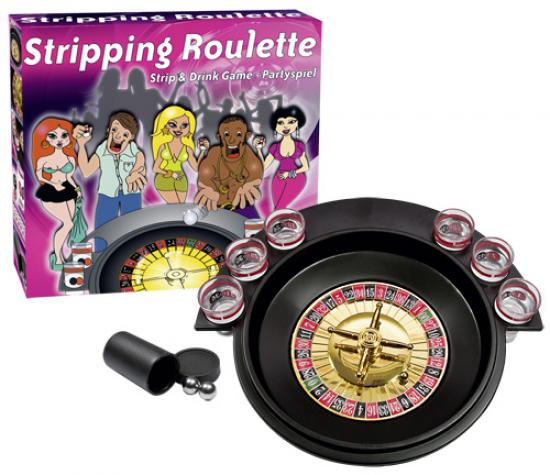 Markenlos Stripping Roulette - Farbe: schwarz - Menge: 1Stck