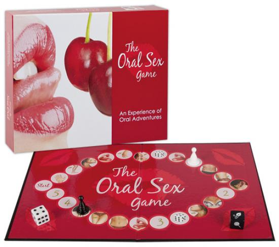 Markenlos The Oral Sex Game - Farbe: rot - Menge: 1Stck