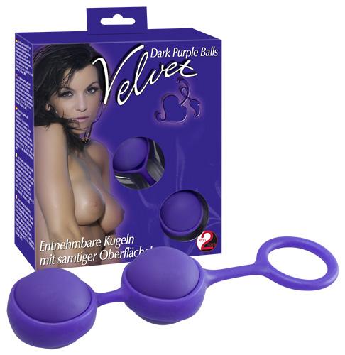 Liebeskugeln - Farbe: violett