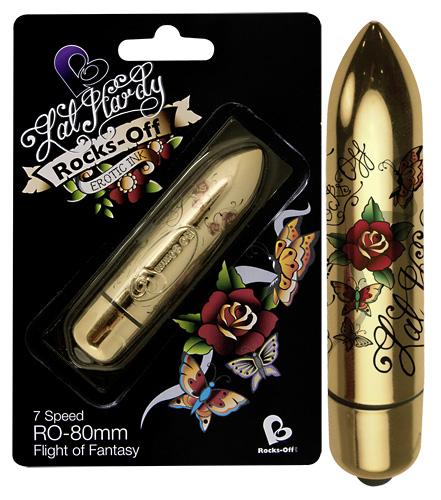 Mini-Vibrator 80 mm - Farbe: gold