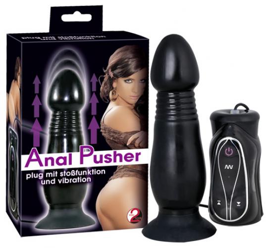 You2Toys Vibro-Plug Anal Pusher - Farbe: schwarz