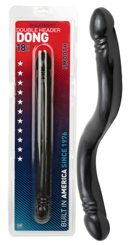 Doc Johnson Doppel-Dildo - Farbe: schwarz