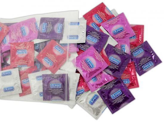 Durex Fun Explosion Mega - Aroma: ohne, Eigengeruch - Menge: 40Stck