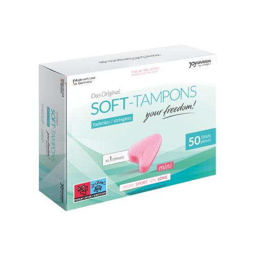 JOYdivision Soft-Tampons Mini - Farbe: rosa - Menge: 50Stck