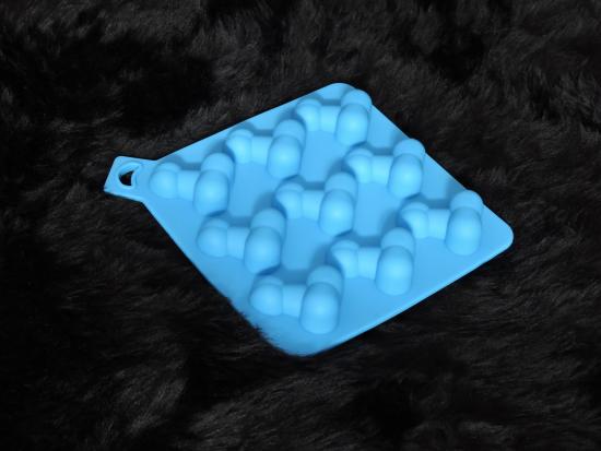 Markenlos Sexy Cooler Ice Tray Dongs blue