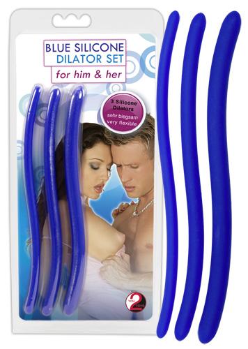 You2Toys Silikon Dilator 3er Set - Farbe: blau