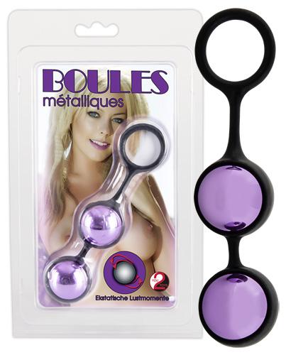 Duo Balls - Farbe: lila