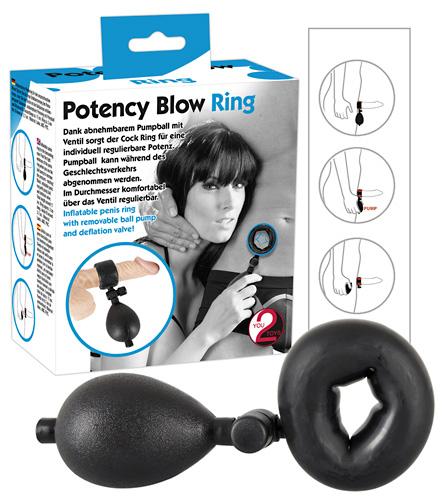 Inflatable Cockring small - Farbe: schwarz