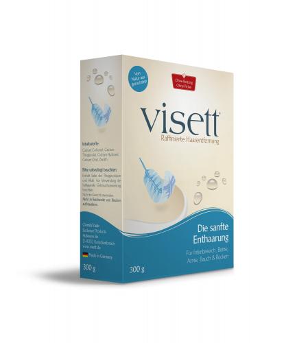 Visett Enthaarungscreme f�r sanfte Haarentfernung Intimrasur unisex - Menge: 300g