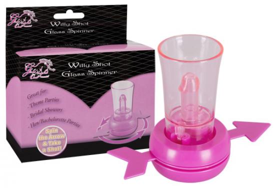 Markenlos Will Shot Glass Spiner - Farbe: rosa - Menge: 1St�ck