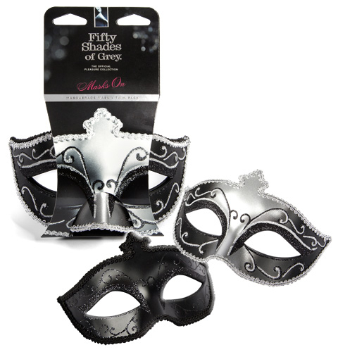 Fifty Shades of Grey Shades of Grey alles f�r einen sch�nen Abend zu zweit - Auswahl: Shades of Grey Masken-Set