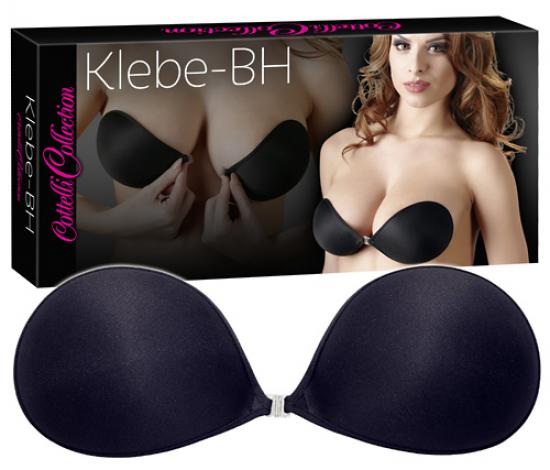 Cottelli Collection Silikon-Klebe-BH - Farbe: schwarz - Gr��e: B