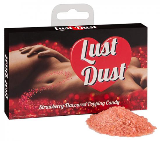 Markenlos Lust Dust - Farbe: rot - Aroma: Erdbeere - Menge: 32g