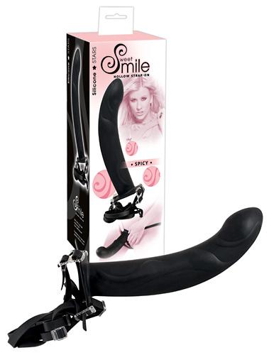 Strap-on Dong Black - Farbe: schwarz