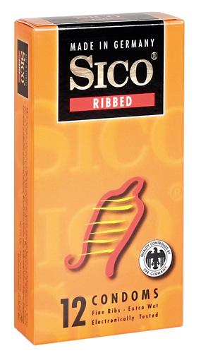 SICO Kondome 12/24 Stck - Typ: SICO Ribbed - Menge: 12 Stck