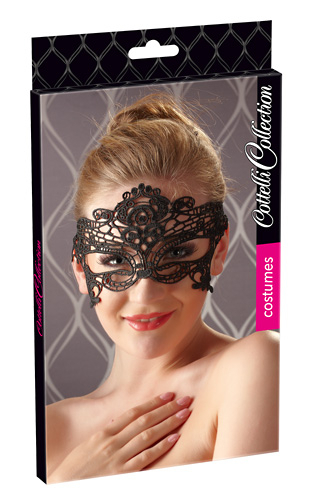 Cottelli Collection Accessoires Augenmaske - Farbe: schwarz - Gre: unisize