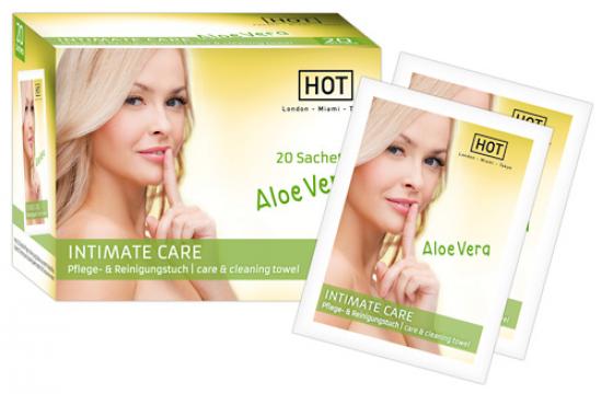 HOT Intimate Care Cleaning towel - Menge: 20Stck