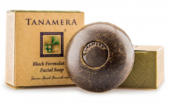Spa Vivent Tanamera HomeSpa - Naturseifen - Schwarze Gesichtsseife - 60g