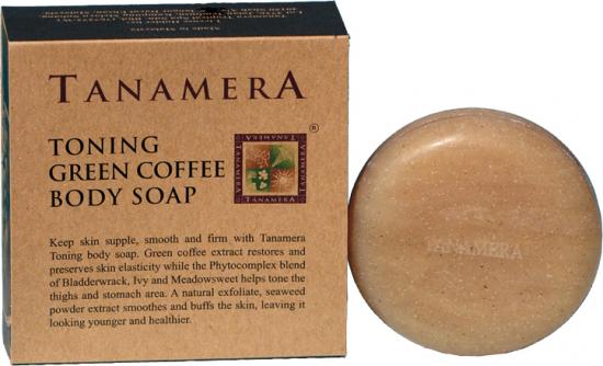 Spa Vivent Tanamera HomeSpa - Naturseifen - Gr�ner Kaffee K�rperseife - 100g - Vegan