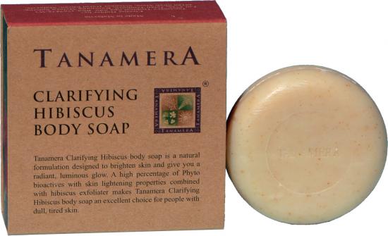 Spa Vivent Tanamera HomeSpa Naturseifen Hibiskus K�rperseife 100g Vegan