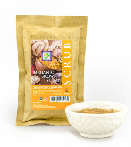 Spa Vivent Tanamera HomeSpa Krperpeelings Organic Brauner Zucker 100g