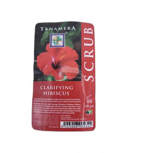 Spa Vivent Tanamera HomeSpa - Krperpeelings - Hibiskus - 100g - Vegan